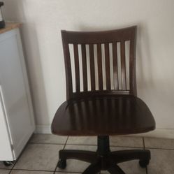 Wood chair