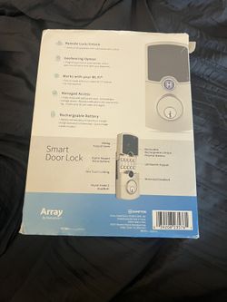 Array Smart Door Lock Satin Nickel  - Brand New 