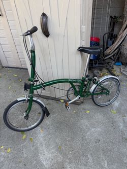 2003 Brompton M3L, 3-speed, fenders, no rack.