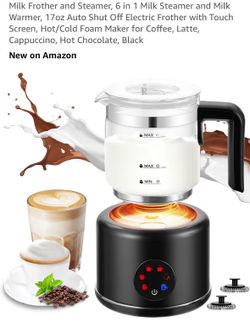 Milk frother and steamer