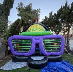 Commercial "Hip Hop Disco" Inflatable Bounce