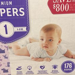 Size 1 Diapers 
