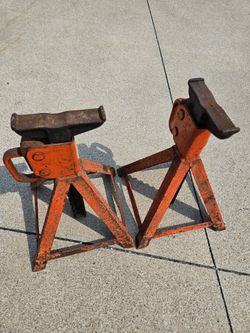 ​Pair of Heavy Duty 3 Ton Ratcheting Jack Stands