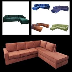 BRAND NEW 7X9FT AND 9X5.5FT SECTIONAL CHAISE SOFA COUCH 