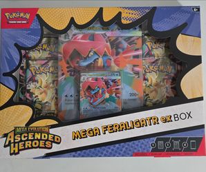 Mega Feraligatr Ex Box