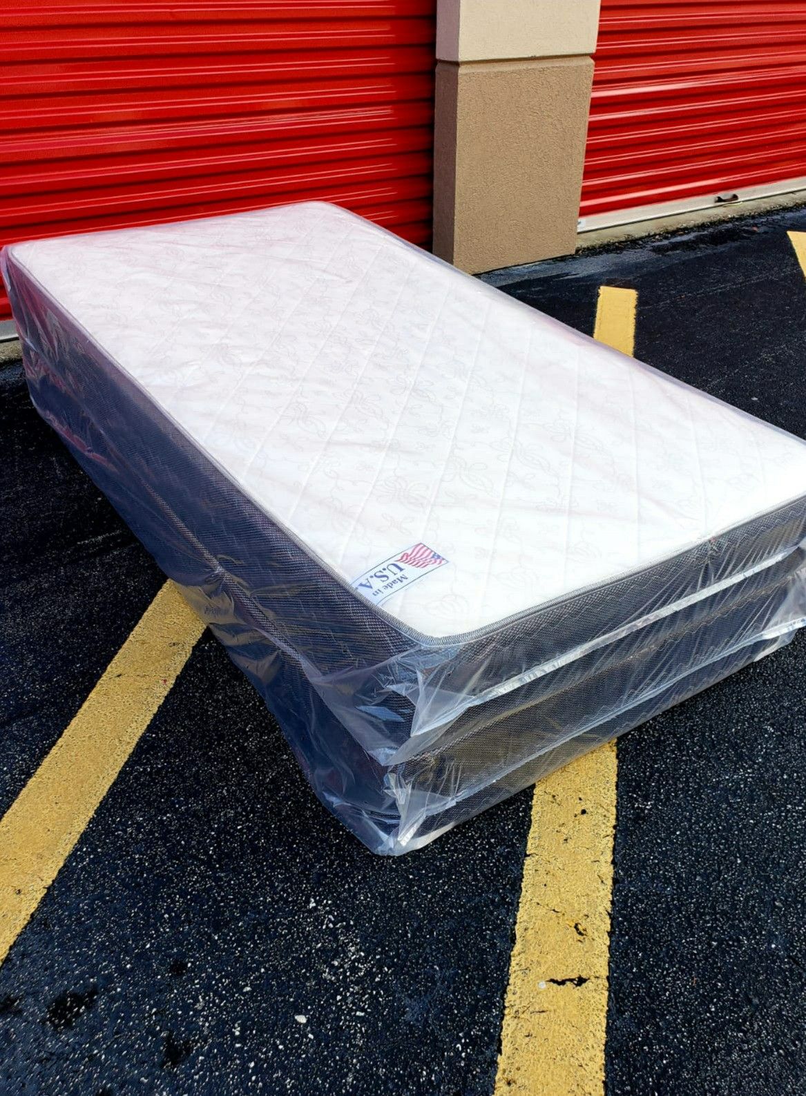 NEW TWIN MATTRESS AND BOX SPRING 😉 100% QUALITY & CONFORM 👌