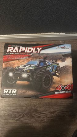 Rapidly 1/16 Scale 4x4 RC Monster Truck