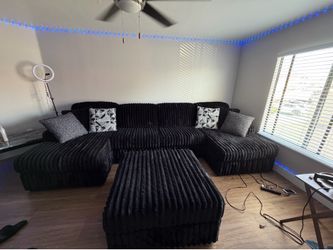 Oversized midnight madness sofa