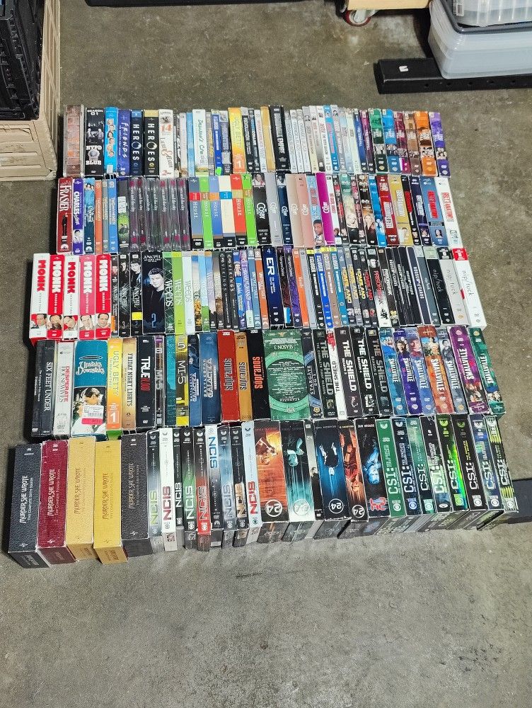 TV Series On DVD - 188 Total