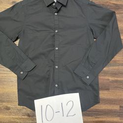 VAN HEUSEN BOYS LONG SLEEVE SHIRT SIZE M ( 10-12)