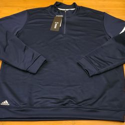 Adidas Half-Zip Jacket Size L For Men