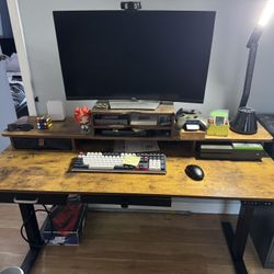 Adjustable desk 27.5-46.5