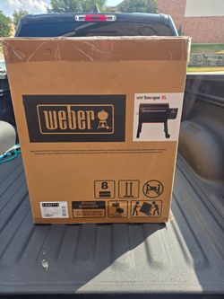 New Weber Smoque XL Wood fired Pellet