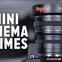 Veydra Mini Prime 5 Lens Set for Sony E mount