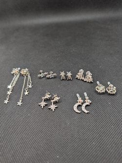 Shipping Available: New Celestial Themed Galaxy Earring Sets 