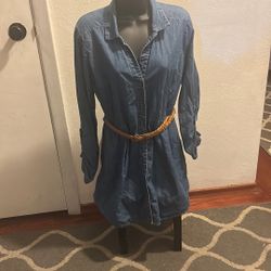 Denim Dress M
