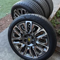 Chevy Silverado 1500 Wheels 22 new replica rims 275/40/22.
