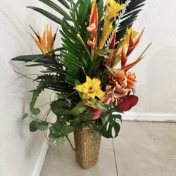 Exotic Elegance: Premium Tropical Silk Arrangements