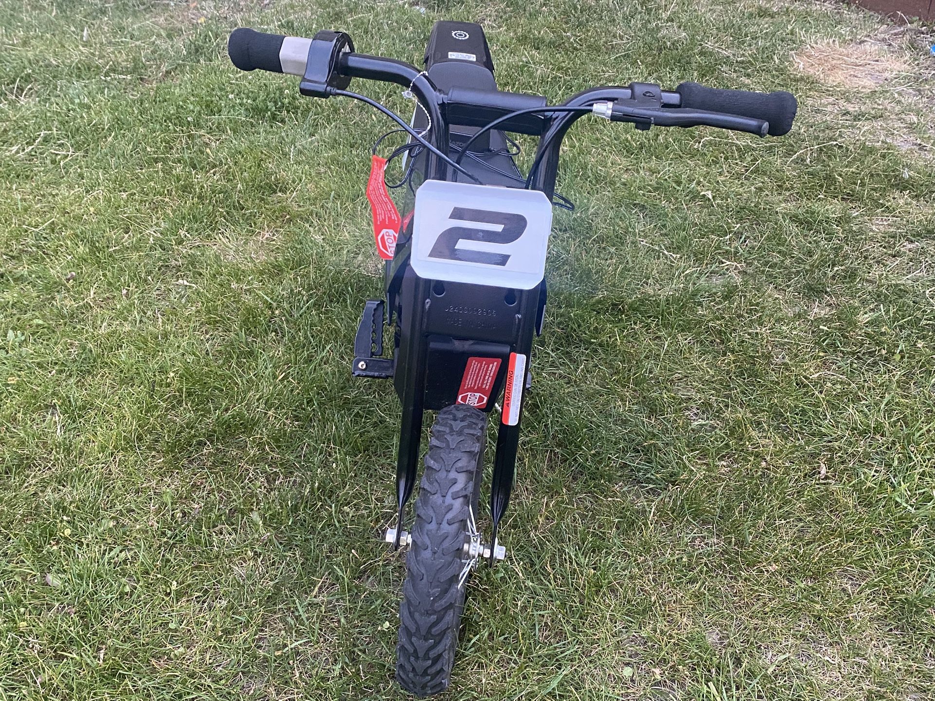 motorcycle Razor - Black - Simple to use