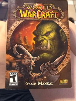 World of Warcraft Original Game Manual, Expansion Discs & Blizzard Collector Lot