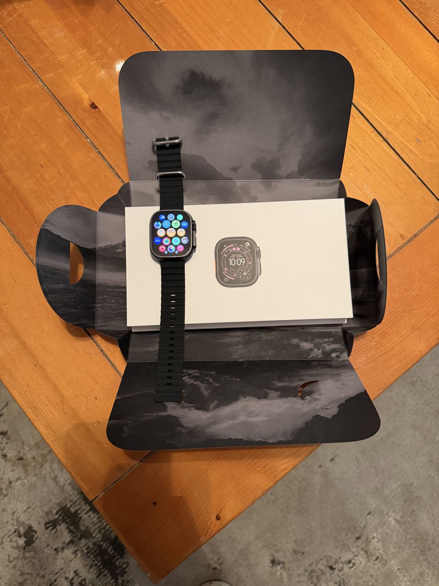 Apple Watch Ultra 2 with Apple Care+ Black Titanium