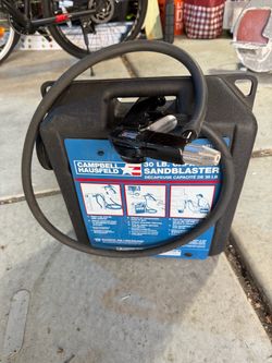 Campbell Hausfeld 30 lb Sandblaster