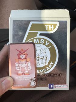 QMSV 5TH ANNIVERSARY EDITION UV RX-78-2 GUNDAM X ASHLEY WOOD