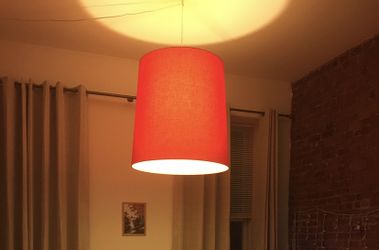 Red Lampshade