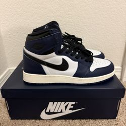 Jordan 1 Retro High OG Midnight Navy Size 7Y/8.5W