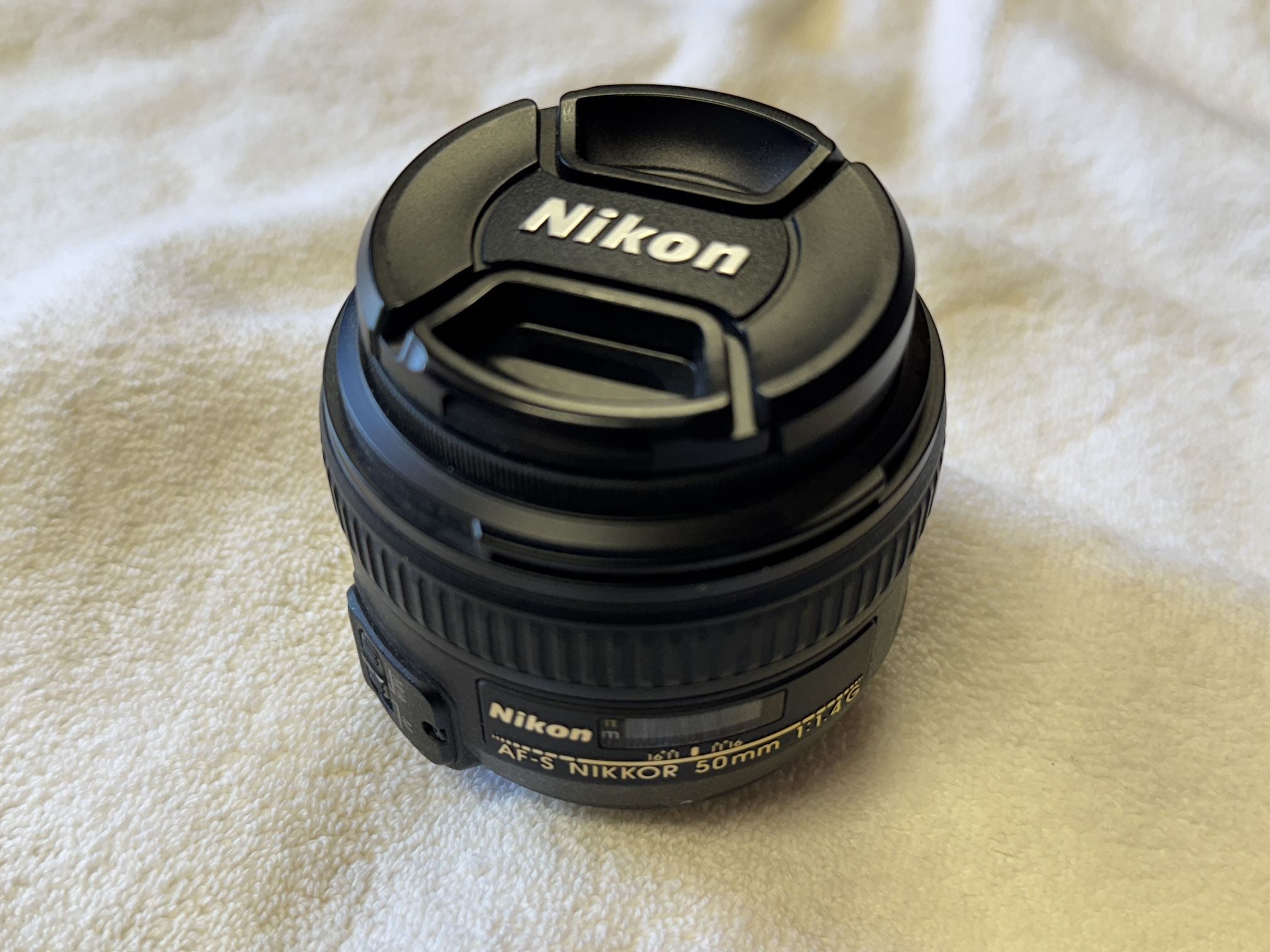 Nikon AF-S 50mm 1.4G Camera lense