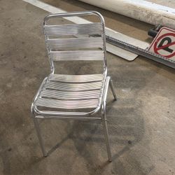 Silla  En Aluminum 