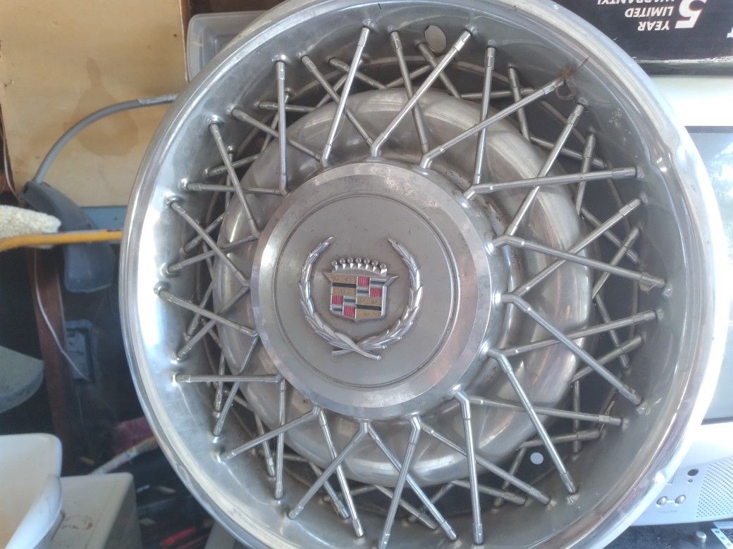 Cadillac Hub Cap, Make Me A Decent Offer.