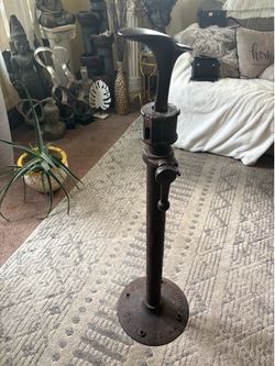 Antique Cast Iron Cobblers Shoe Stand