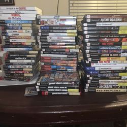 PS2,PS3,PS4 & Wii Games