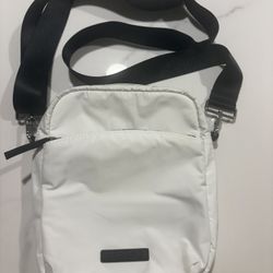 Athleta Vertical Crossbody Bag White