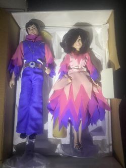 Donnie and Marie Osmond through the years dolls