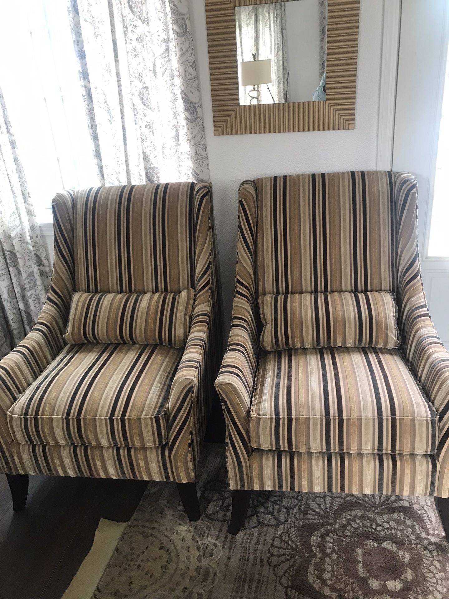 Bernhardt Wingback Chairs