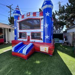 Inflatable 13 X 13 House Slip N Slide 