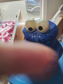 Cookie Monster Ceramic Cookie Jar