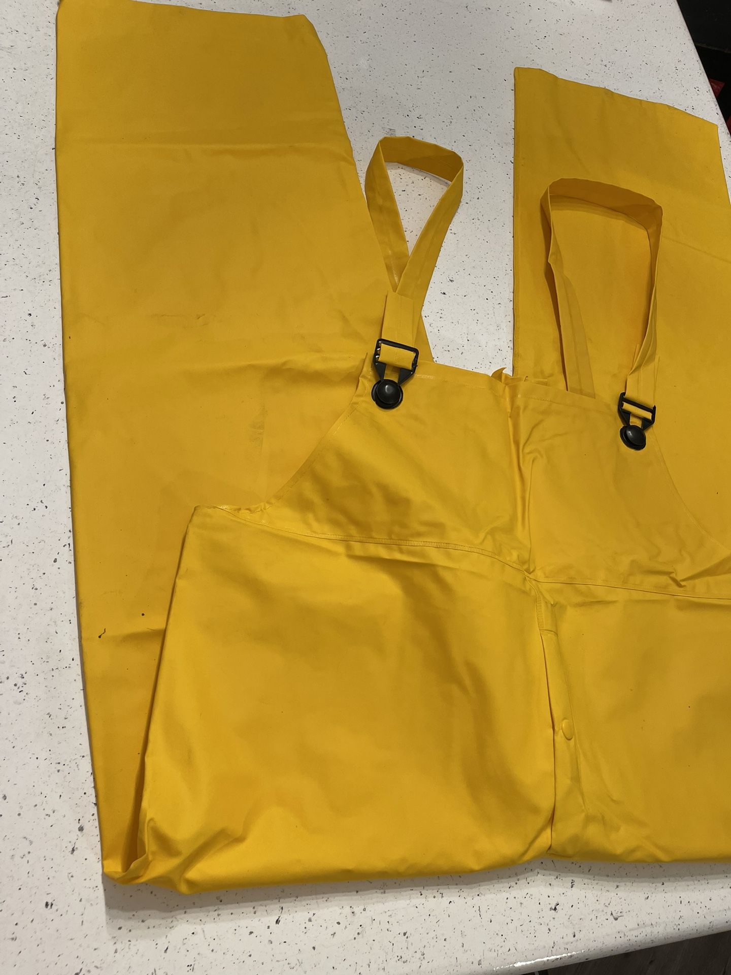 Yellow Rain Overalls Coveralls Raincoats American Clipper Rainwear