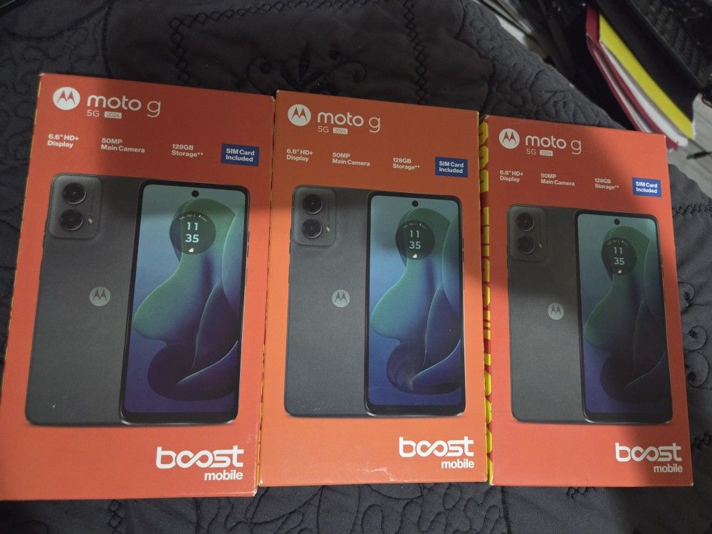 Boost Moto 5G Phones