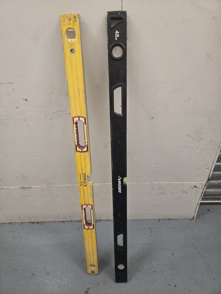 STABILA AND HUSKY LEVELS