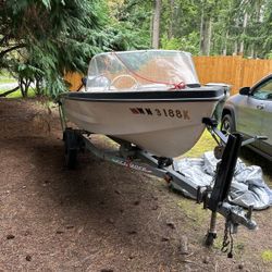 Boat And Trailer