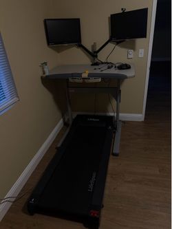 Treadmill LifeSpan TR1200-DT Walking Workstation – Complete Setup
