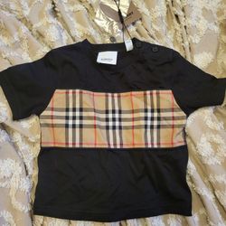 Burberry 12, 18 Month, And 8Y Shirt