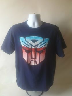 Transformers mens short sleeve t-shirt size L