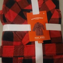 Kids Christmas robe size 4  