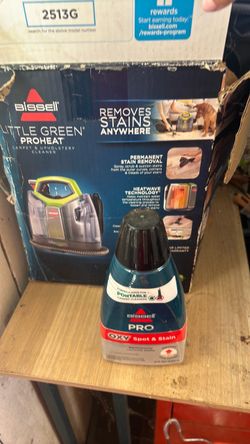 Bissell little green proheat