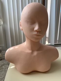 Acupuncture Practice Mannequin – Head & Upper Body Training Model