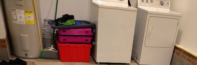 Washer and dryer